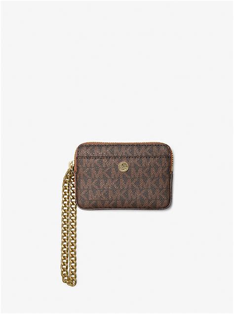 michael kors outlet medium logo chain card case|Buy Michael Kors Medium Signature Logo Chain Card Case.